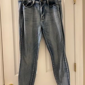 Judy Blue brand jeans. Worn twice. 
No distressing. Size 16w. Skinny fit.